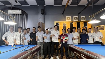 Sôi động giải bida nội bộ – ADF Billiards Open